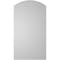 Ekena Millwork Arch Top Surface Mount PVC Gable Vent: Functional, w/ 2"W x 2"P Brickmould Sill Frame, 12"W x 22"H GVPAR12X2203SF - alternate 4